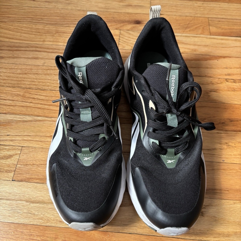 Reebok Verse Mens Size 12 AR30283M-BGT Sneakers Black/DK Green/Tan